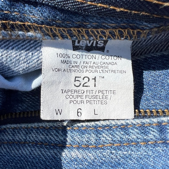 Vintage Levi's 521 Jeans - Picture 10 of 13